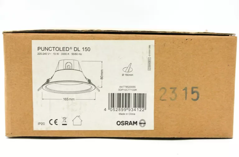 OPRAWA DOWNLIGHT LED PUNCTOLED DL 150 13W 3000K