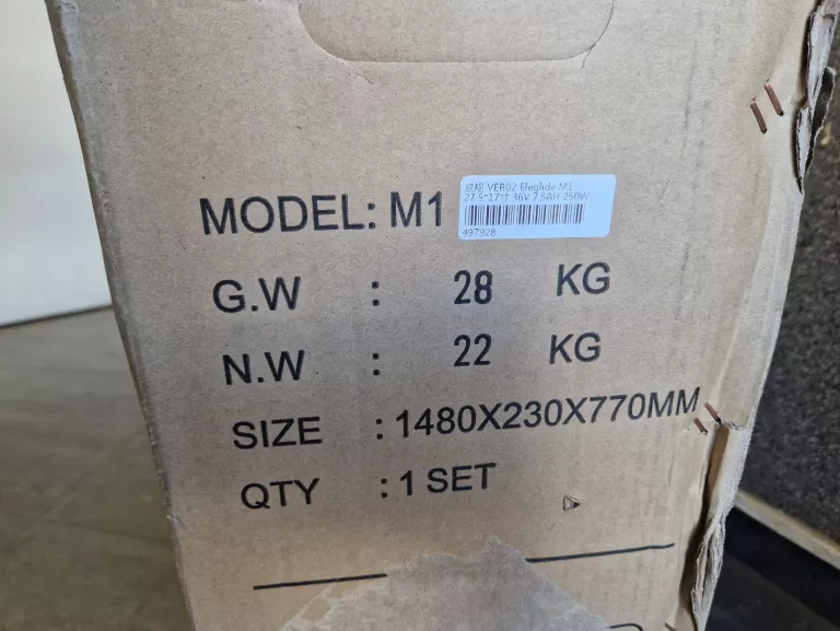 ROWER ELEKTRYCZNY ELEGLIDE M1