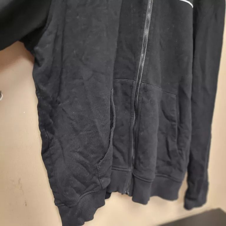 BLUZA KARL LAGERFELD CZARNA ROZPINANA 4 XL
