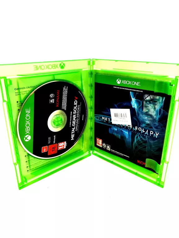 GRA NA XBOX ONE METAL GEAR SOLID GROUND ZEROES