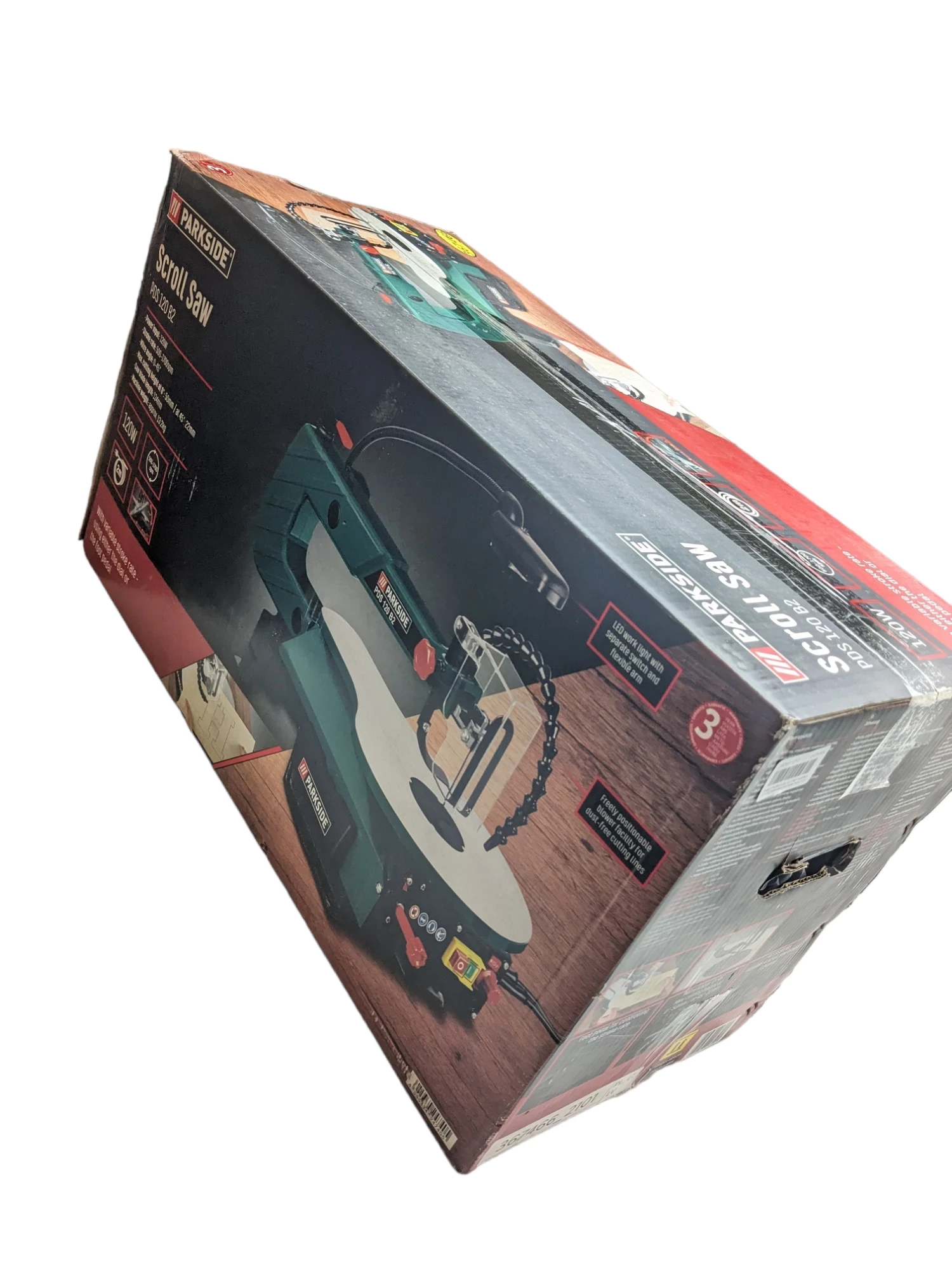 parkside-wyrzynarka-stolowa-wlosowa-pds-120-b2-oryginalnie-zapakowana-stan-uzywany