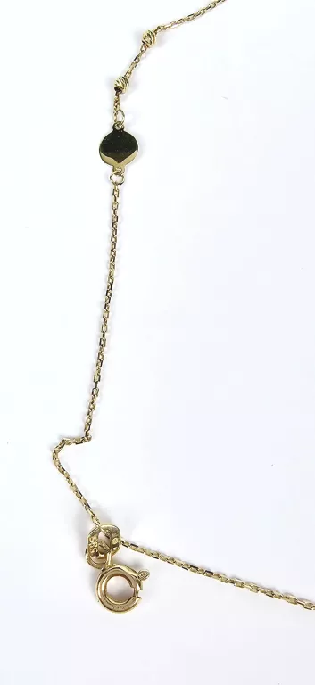PIĘKNA ZŁOTA BRANSOLETKA NA NOGĘ 585/1.04G