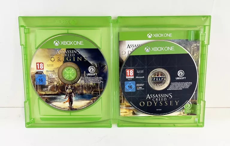 GRA XBOX ONE -ASSASSINS CREED ODYSSEY + ORIGINS DOPPELPACK
