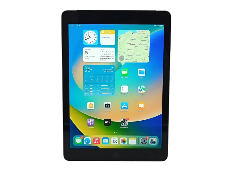 TABLET APPLE IPAD 9.7" 5 GEN. 32 GB WI-FI GWIEZDNA SZAROŚĆ 90%