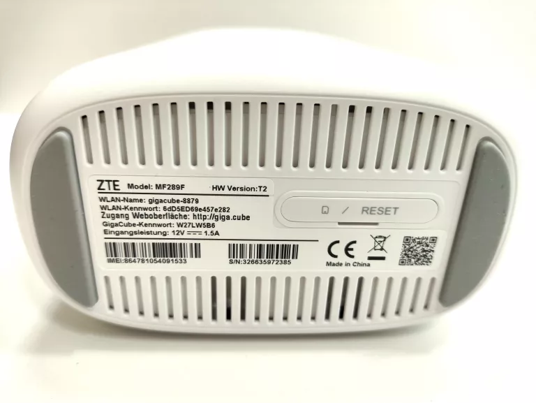 ROUTER ZTE VODAFONE GIGACUBE 4G / OPIS**