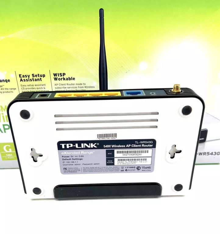 TP-LINK TL-WR543G