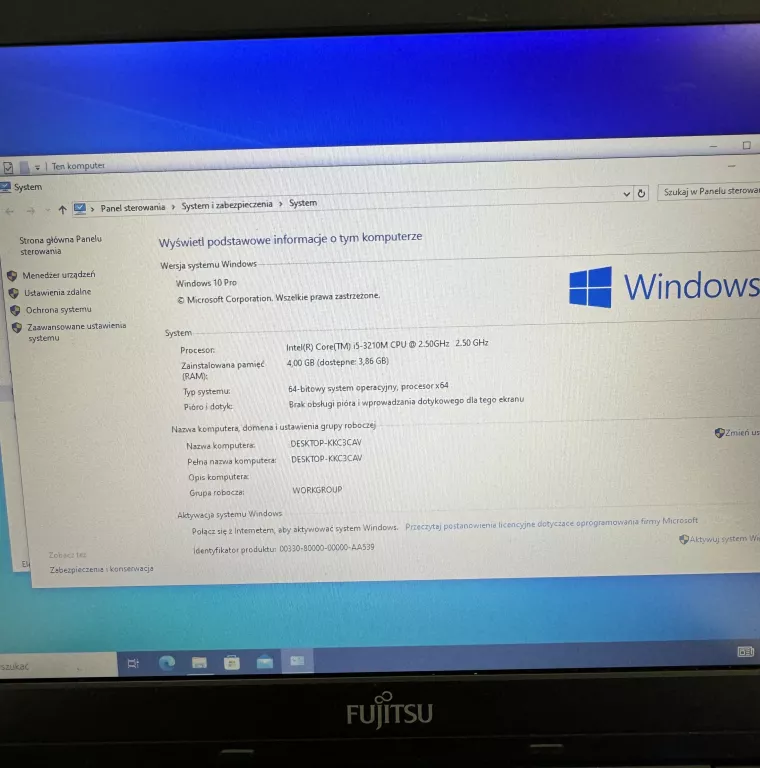 LAPTOP FUJITSU LIFEBOOK S752 4/120GB