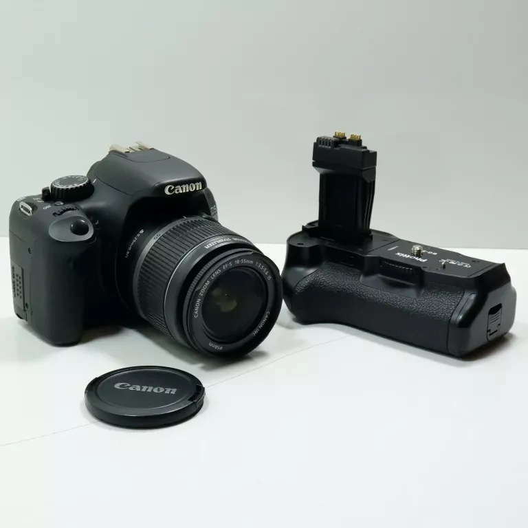 CANON EOS 550D, OBIEKTYW, GRIP