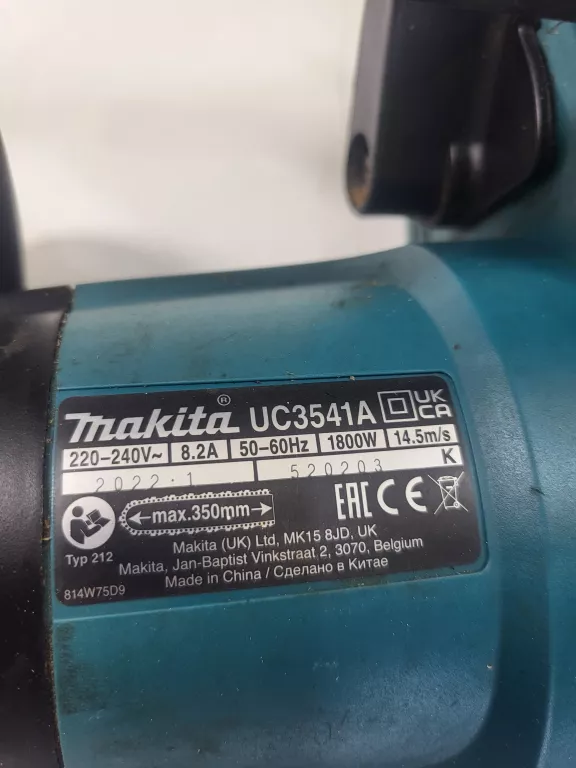 PIŁA ŁAŃCUCHOWA ELEKTRYCZNA MAKITA UC3541