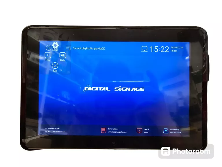 10INCH POS ANDROID ADVERTISING DISPLAY