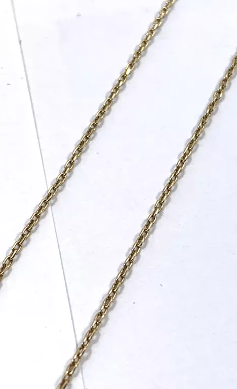 ZŁOTY ŁAŃCUSZEK 2,37G 585 43CM