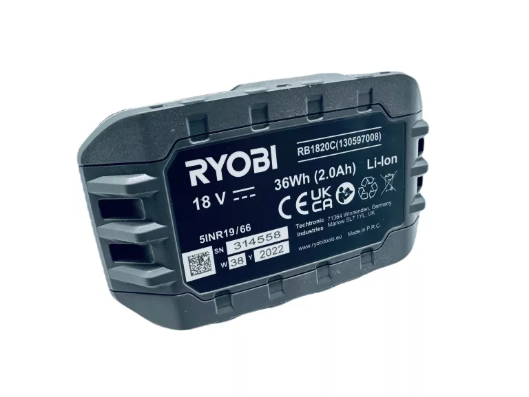 AKUMULATOR RYOBI 18V 2,0AH