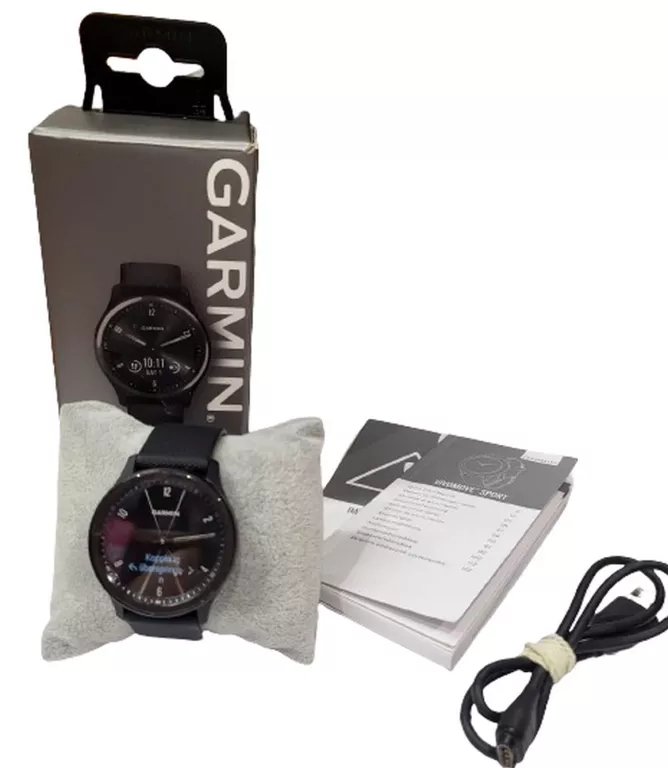 CZARNY ZEGAREK SPORTOWY GARMIN VIVOMOVE SPORT 010-02566-00