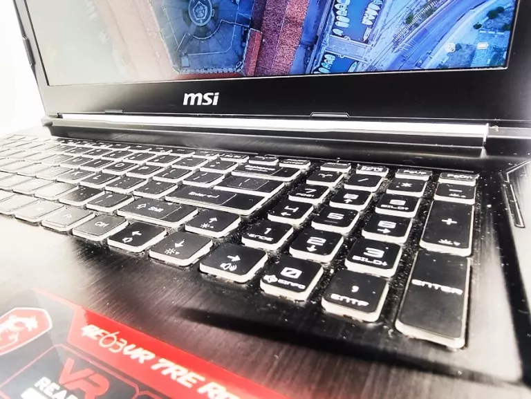 LAPTOP MSI GE63VR Z ZASILACZEM BLACK WEEK