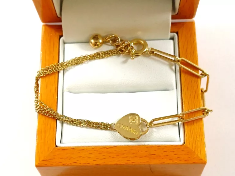 NIENOSZONA ZŁOTA BRANSOLETKA 585 3,49G 20,5CM