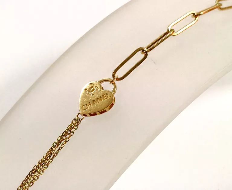 NIENOSZONA ZŁOTA BRANSOLETKA 585 3,49G 20,5CM
