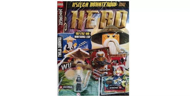 WSPANIAŁE LEGO NINJAGO LEGACY HERO 4/2024 MISTRZ WU