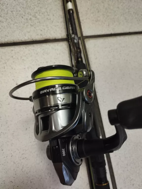 WĘDKA SAVAGE GEAR + KOŁOWROTEK