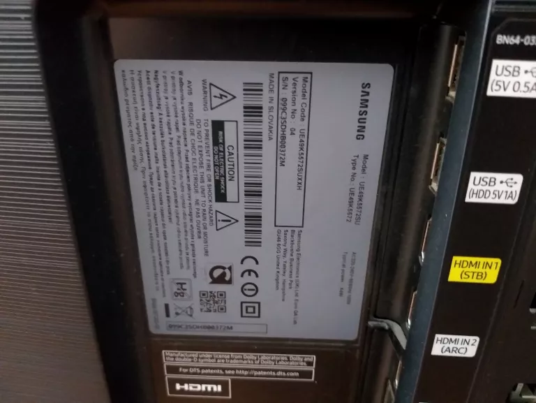 TELEWIZOR LED SAMSUNG UE49K5572SU SMART TV WIFI