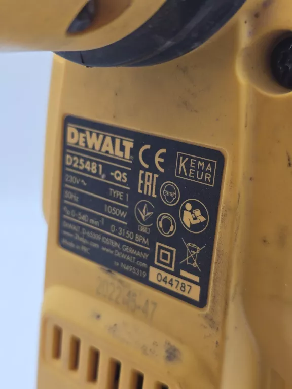 MLOTOWIERTARKA DEWALT D25481