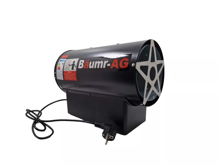 BAUMR-AG NAGRZEWNICA KOMPLETNY ZESTAW 25KW NAGRZEWNICA GAZOWA 230V REDUKTO
