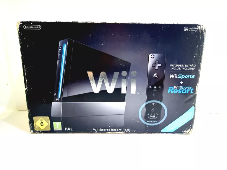 KONSOLA NINTENDO WII SPORTS RESORT + PADY + GRY + AKCESORIA