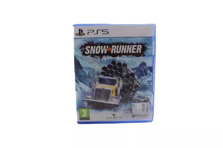 SNOW RUNNER GRA NA KONSOLĘ PS5 PLAYSTATION5 PEGI3 WŁOSKA WER. JĘZ.