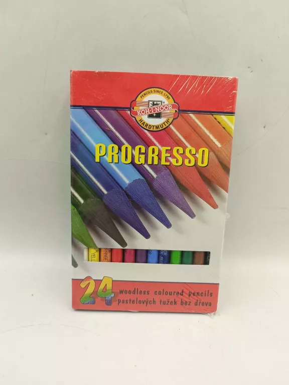 KREDKI BEZDRZEWNE PROGRESSO 24 KOL KOH-I-NOOR