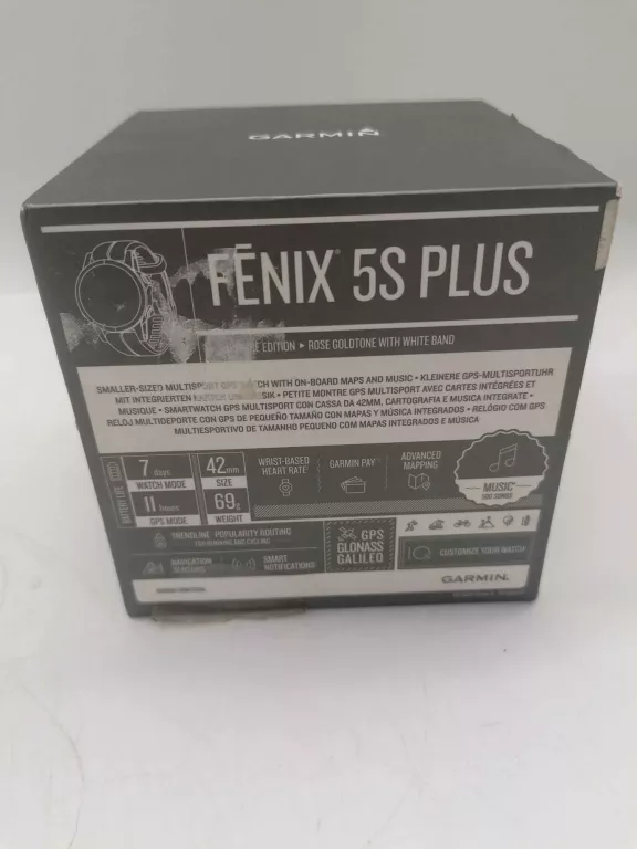 ZEGAREK GARMIN FENIX 5S PLUS KOMPLET
