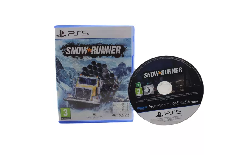 SNOW RUNNER GRA NA KONSOLĘ PS5 PLAYSTATION5 PEGI3 WŁOSKA WER. JĘZ.