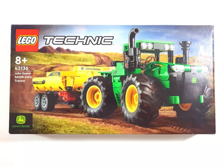 LEGO TECHNIC TRAKTOR JOHN DEERE 9620R 4WD 42136
