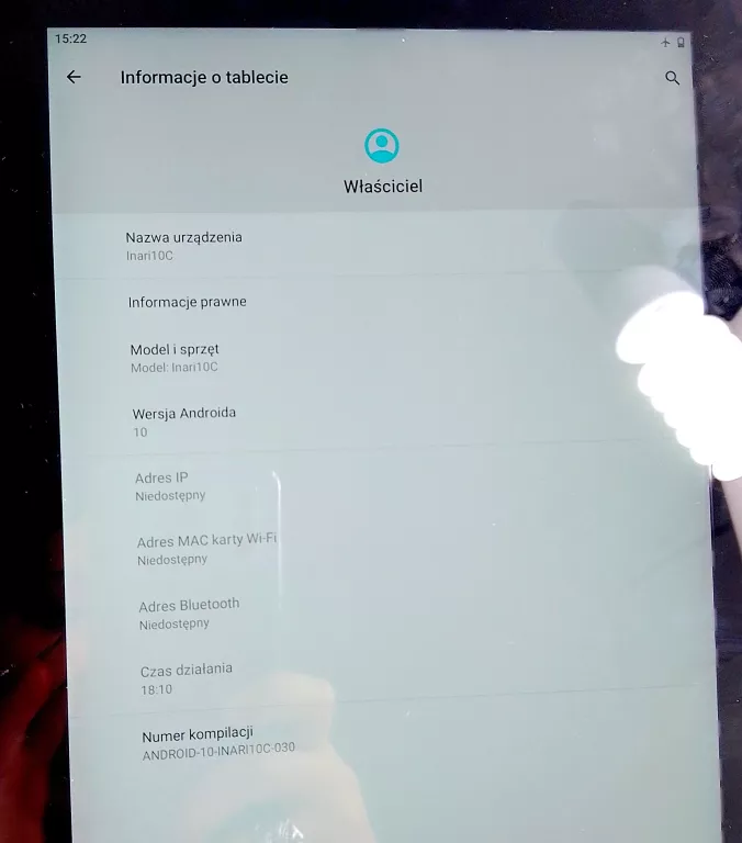 TABLET PANCERNY INARI 10C + KALWIATURA GAMBER JOHNSON