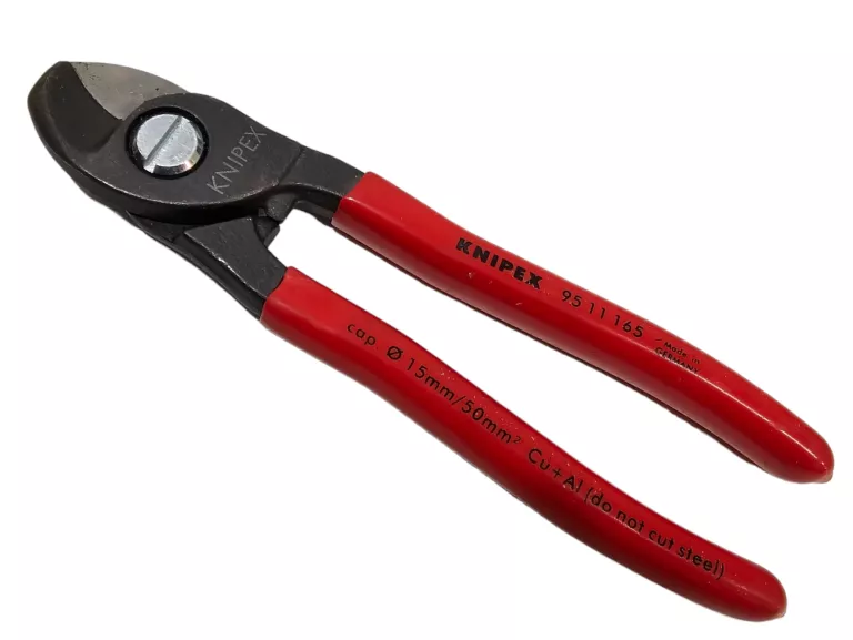 SZCZYPCE BOCZNE OBCEGI KNIPEX 9511165 15MM/50MM2 DO CIĘCIA KABLI