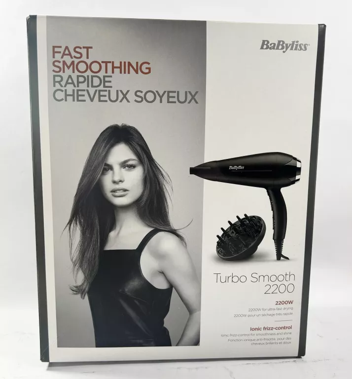 SUSZARKA BABYLISS SUSZARKA TURBO SMOOTH 2200W D572DE