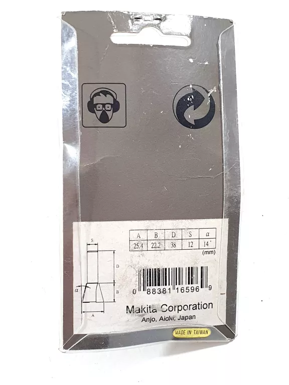 MAKITA D-10920 FREZ TRAPEZOWY 25,4 TRZPIEŃ 12MM