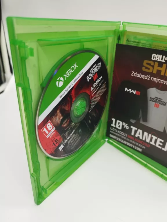 GRA XBOX ONE / X CALL OF DUTY MODERN WARFARE ZESTAW MIĘDZYGENERACYJNY