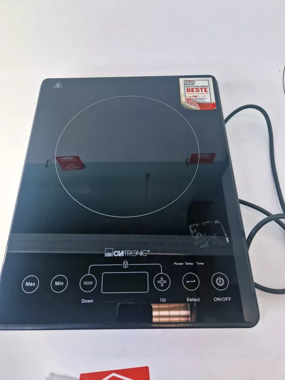 KUCHENKA INDUKCYJNA JEDNOPALNIKOWA CLATRONIC MODEL EKI 3569