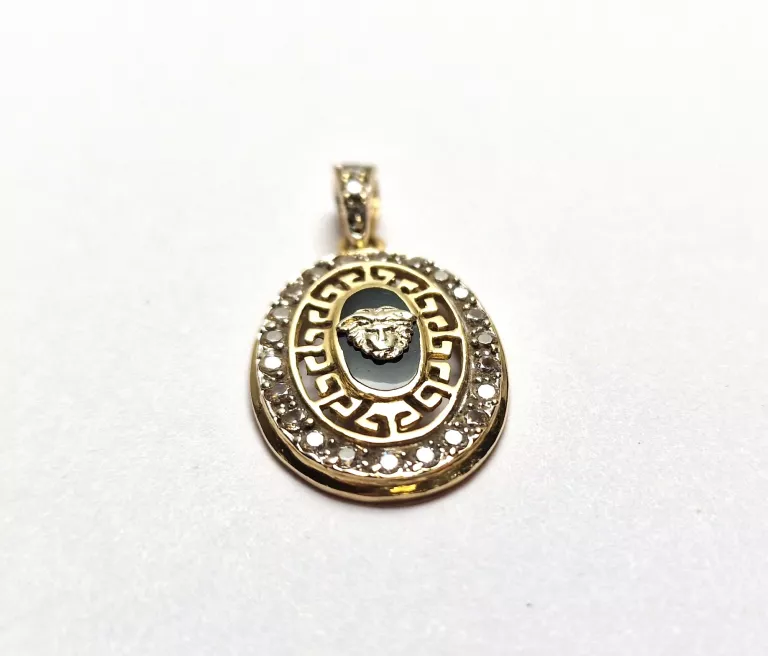 ZŁOTA ZAWIESZKA WZÓR VERSACE (585 4,15G)