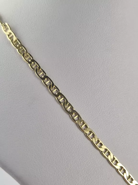 ZŁOTY ŁAŃCUSZEK 4,09G 585 49CM