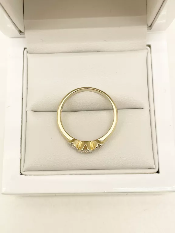 PIĘKNY ZŁOTY PIERŚCIONEK 3,11G 585PR