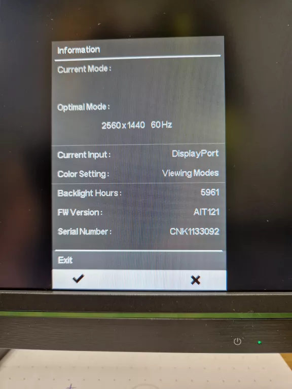 MONITOR HP GAMINGOWY X27I 144 HZ