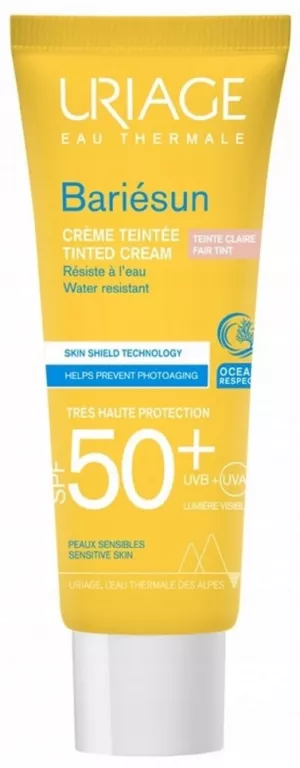 URIAGE BARIESUN 50 SPF KREM TONUJĄCY JASNY 50 ML