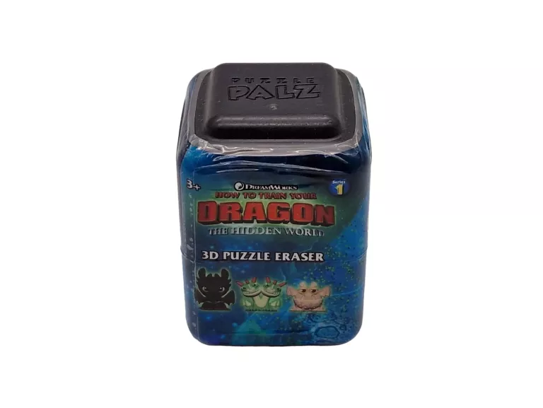 JAK WYTRESOWAĆ SMOKA - 3D PUZZLE GUMKA W KSZTAŁCIE SMOKA