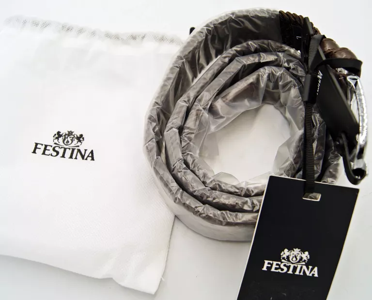 PASEK FESTINA SPORTOWY BRĄZOWY ROZMIAR L