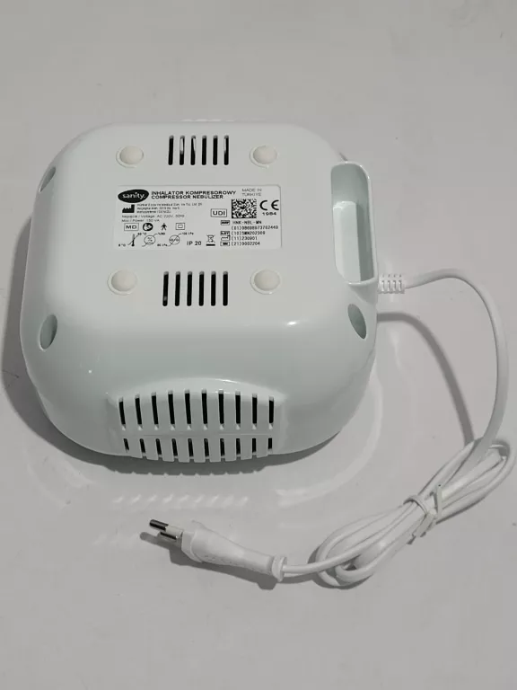 INHALATOR SANITY INFEKCJA STOP MODEL HNK-NBL-MN ZESTAW JAK NOWY