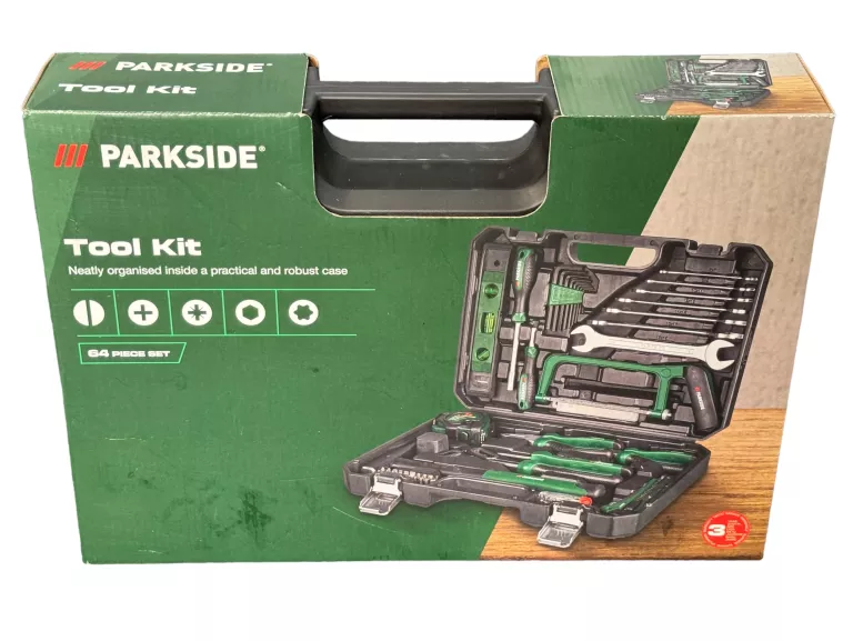 PARKSIDE WALIZKA NARZĘDZIOWA, 64 ELEMENTY