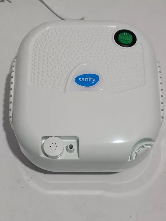 INHALATOR SANITY INFEKCJA STOP MODEL HNK-NBL-MN ZESTAW JAK NOWY