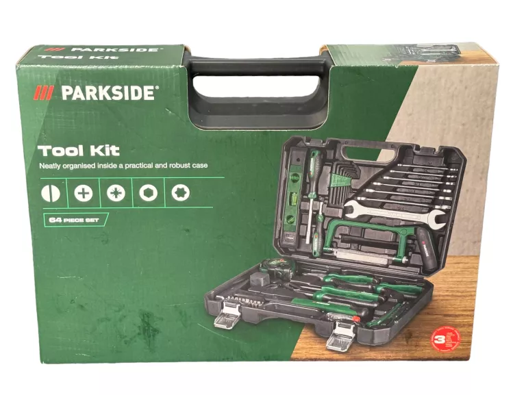 PARKSIDE WALIZKA NARZĘDZIOWA, 64 ELEMENTY