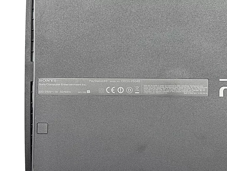 KONSOLA SONY PLAYSTATION 3 PS3 SLIM CECH-2504B 320GB + PAD + 2X GRA