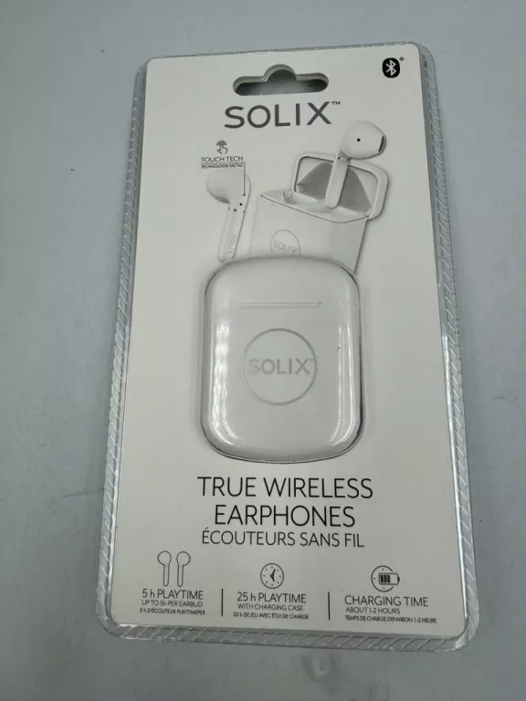 SŁUCHAWKI SOLIX BEZ GUMEK MIX